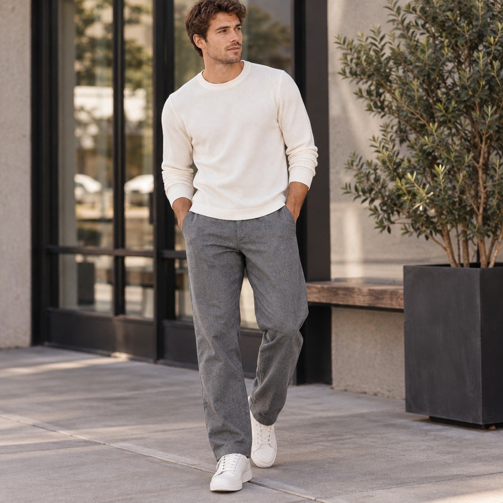 J.Crew Pants Mens 32x28 Gray Bedford Preppy Classic Workwear Professional